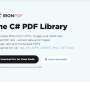 The C# PDF Library