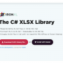 Windows 10 - The C# XLSX Library 2020.9 screenshot