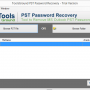 Windows 10 - ToolsGround PST Password Recovery 1.0 screenshot