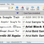 Windows 10 - Typograf font manager 5.2.3 screenshot