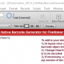 Windows 10 - Filemaker UPC EAN Generator 16.12 screenshot