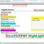 Windows 10 - VeryPDF PDF Highlighter Command Line 2.0 screenshot