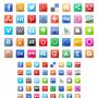 Volumetric Social Media Icons