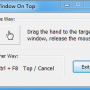 Windows 10 - Window On Top Portable 2.0 screenshot