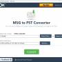 Windows 10 - ZOOK MSG to PST Converter 3.0 screenshot